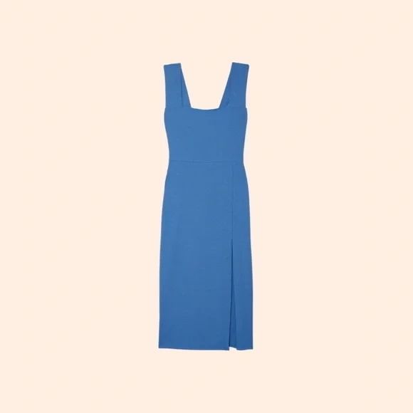 Reformation Blue Midi Dress - Picture 1 of 4